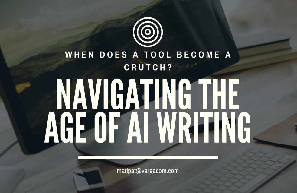 Navigating the age of AI writing:  a Coup or Crutch?